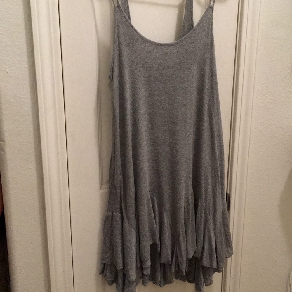Beautiful gray summer dress